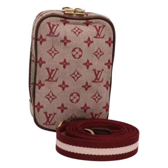 LOUIS VUITTON Monogram Mini Usu Digital Pouch Red - Picture 2 of 14